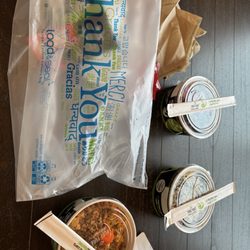 Poke Poke - Sushi Unrolled - Loved the tear away take out bag