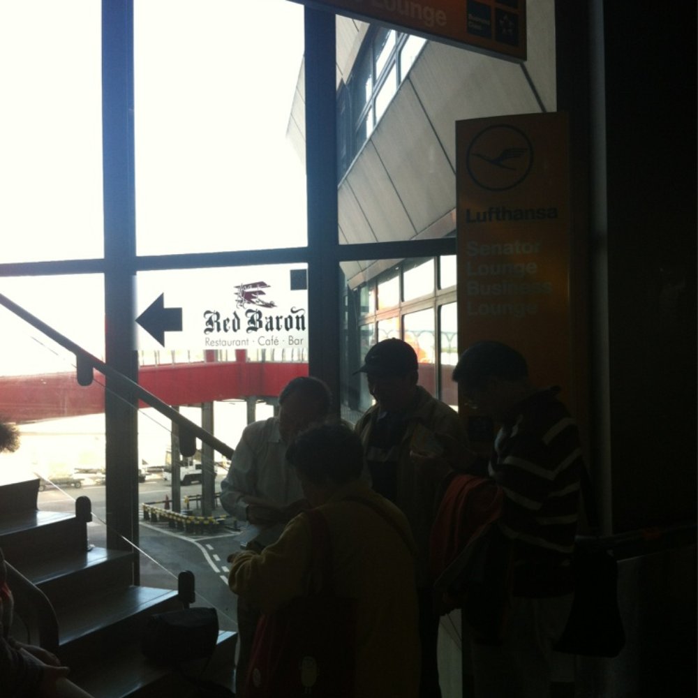 It's hidden close to 1st class check-in