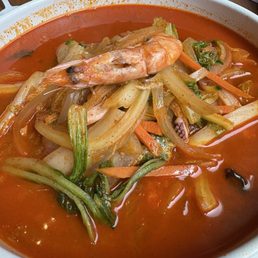 Seafood Noodle Soup Seafood Noodle Soup