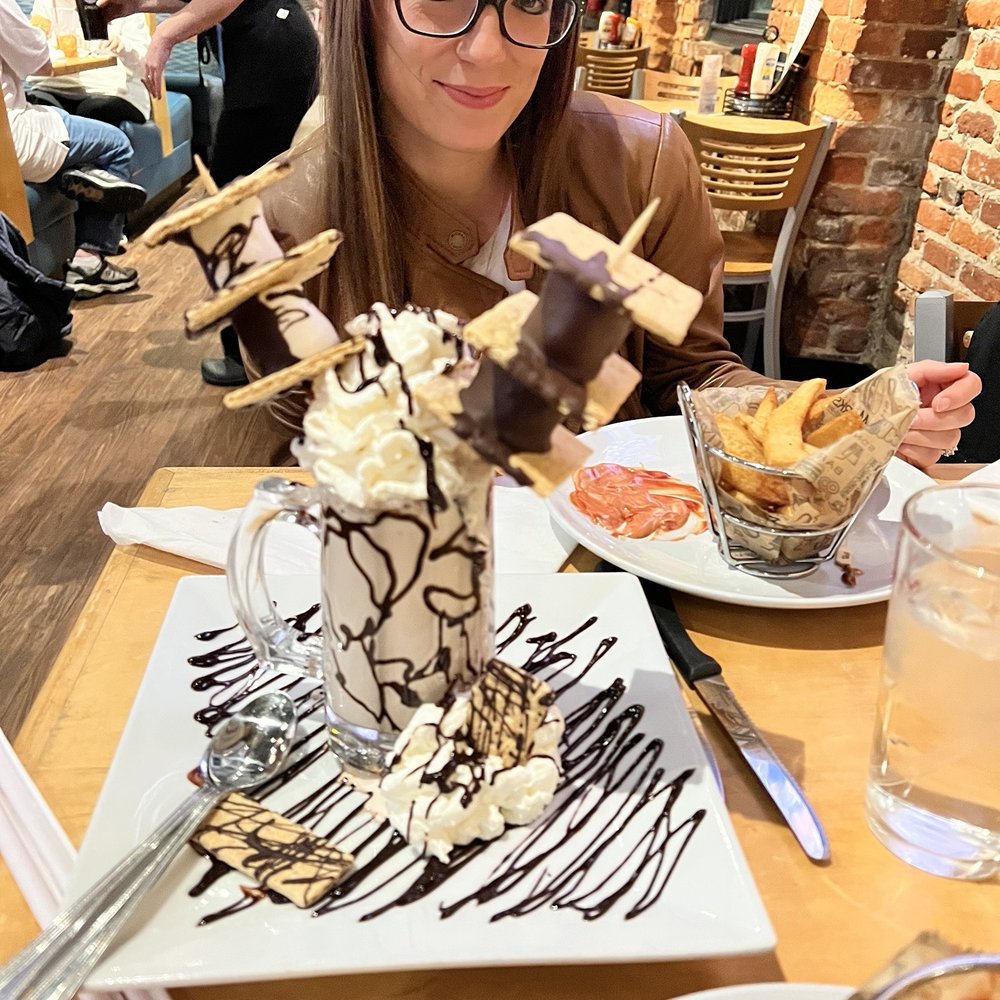 Grill Marks - Freaky S'more Milkshake! $11 - American Near Me - Columbia, South Carolina Grill Marks - Freaky S'more Milkshake! $11 - American Near Me - Columbia, South Carolina