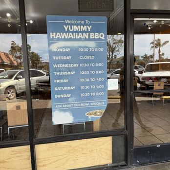 Yummy Hawaiian BBQ - Hours Feb 2025 - Hawaiian Near Me - Oxnard, California Yummy Hawaiian BBQ - Hours Feb 2025 - Hawaiian Near Me - Oxnard, California