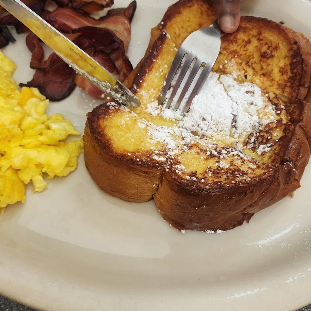 Thumbs Up Diner - French toast, bacon and 1 egg build your own meal - Breakfast & Brunch Near Me - Douglasville, Georgia Thumbs Up Diner - French toast, bacon and 1 egg build your own meal - Breakfast & Brunch Near Me - Douglasville, Georgia