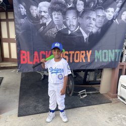 The Right Fit Educational  Services - Learning about history,  first black player in the MLB. Ask Gary about him he knows.