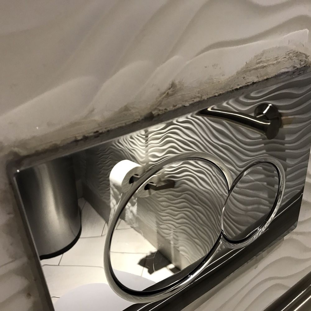 The Centurion Lounge - Caulking around toilet flush. So sad to see such a bad caulk job on these beautiful products. - Airport Lounges Near Me - Miami, Florida