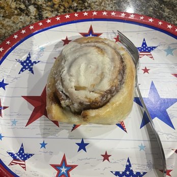 Epiphany Gluten Free Bakery - Cinnamon roll taken home and reheated. It was as fresh as it was the day I purchased at the store. Absolutely delicious! - Coffee & Tea Near Me - Naples, Florida Epiphany Gluten Free Bakery - Cinnamon roll taken home and reheated. It was as fresh as it was the day I purchased at the store. Absolutely delicious! - Coffee & Tea Near Me - Naples, Florida
