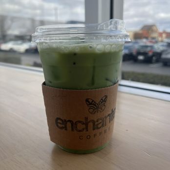 Enchanted Coffee - lavender Matcha Latte - Coffee & Tea Near Me - Santa Ana, California Enchanted Coffee - lavender Matcha Latte - Coffee & Tea Near Me - Santa Ana, California