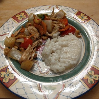 Absolute Thai - Cashew nut chicken and coconut rice - Thai Near Me - Monroe Township, New Jersey Absolute Thai - Cashew nut chicken and coconut rice - Thai Near Me - Monroe Township, New Jersey