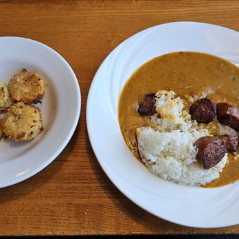 Dirty Cajun Seafood Kitchen - Blackened shrimp with sausage etouffee. - Cajun/Creole Near Me - Bedford, Texas