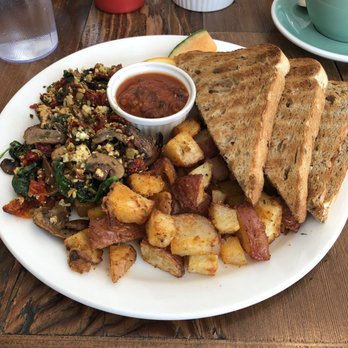 Main Street Cafe - Vegan breakfast. Tofu scramble. - Cafes Near Me - Revelstoke, British Columbia