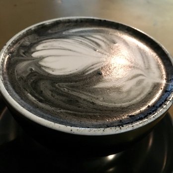 Werewolf Coffee Bar - Charcoal latte - Coffee & Tea Near Me - Chicago, Illinois