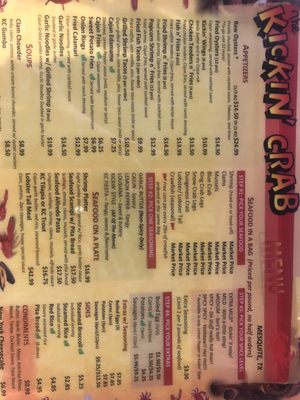 Menu photo 3 The Kickin’ Crab - Mesquite Mesquite, TX Menu photo 3 The Kickin’ Crab - Mesquite Mesquite, TX