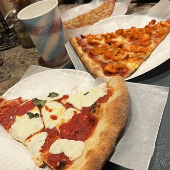 Don Filippo Restaurant - Margherita Slice, Buffalo Chicken Slice - Pizza Near Me - New York, New York Don Filippo Restaurant - Margherita Slice, Buffalo Chicken Slice - Pizza Near Me - New York, New York