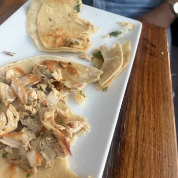 The Chicken Koop - Cold... Dry chicken tacos with no flavor - Chicken Shop Near Me - Downey, California