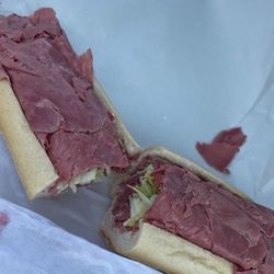 Little Hut Sandwich Shop - Corn beef hoagie