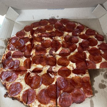 Domino's Pizza - Extra pepperoni thin crust - Pizza Near Me - Boulder City, Nevada Domino's Pizza - Extra pepperoni thin crust - Pizza Near Me - Boulder City, Nevada