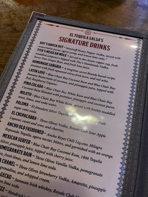 Menu photo 1 El Tequila Salsa Wausau, WI