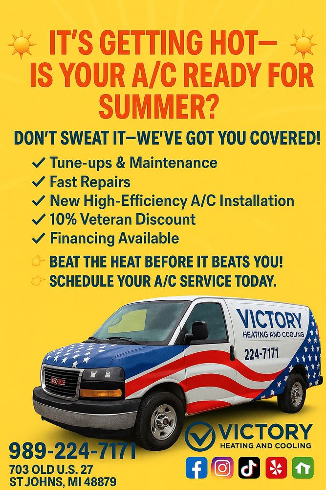 Slide of Victory Heating and Cooling