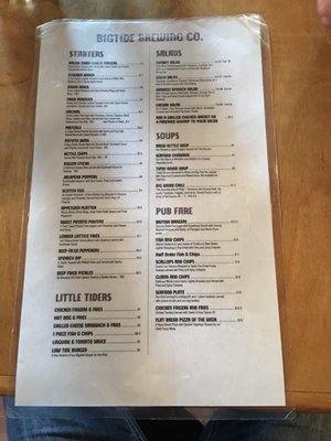 Menu photo 3 Big Tide Brewing Co St John, NB Menu photo 3 Big Tide Brewing Co St John, NB