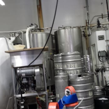 Lightning Brewery - Filling the kegs - Breweries Near Me - Poway, California