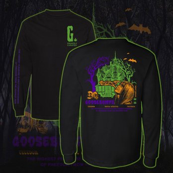 Subvert City Screen Printing - Garment mock-ups (long-sleeves) for "Goosebumpz" - Screen Printing/T-Shirt Printing Near Me - Long Beach, California Subvert City Screen Printing - Garment mock-ups (long-sleeves) for "Goosebumpz" - Screen Printing/T-Shirt Printing Near Me - Long Beach, California