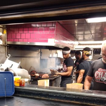 Chaps Pit Beef - Hard at work - Barbeque Near Me - Baltimore, Maryland
