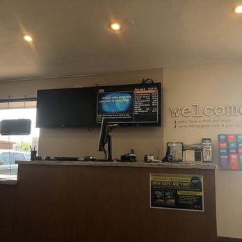 Grease Monkey - Reception counter and some additional prices - Oil Change Stations Near Me - Centennial, Colorado