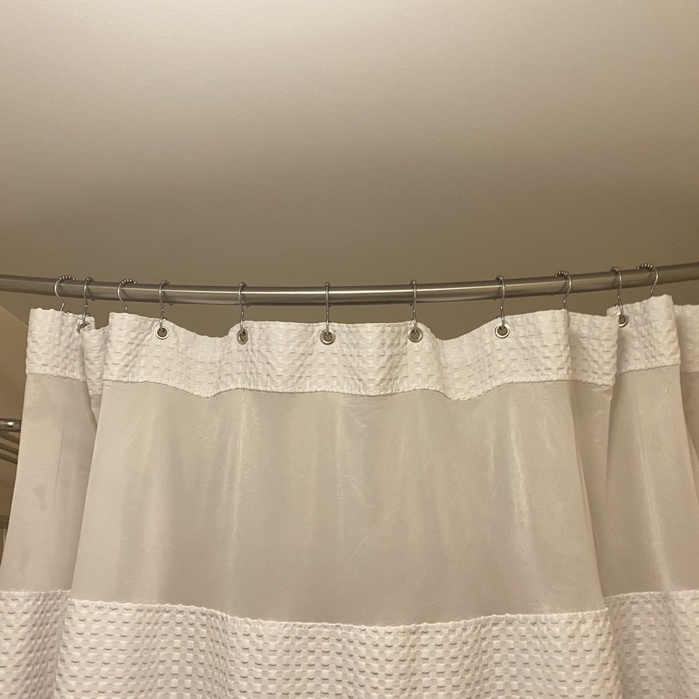 Courtyard by Marriott Charlotte Gastonia - Shower curtain doesn't fully close so the water goes all over the floor. - Hotels Near Me - Gastonia, North Carolina