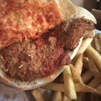 LaScala's Fire - Chicken parm panini - Modern European Near Me - Marlton, New Jersey