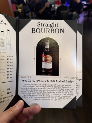 Menu photo 2 Las Vegas Distillery Henderson, NV Menu photo 2 Las Vegas Distillery Henderson, NV
