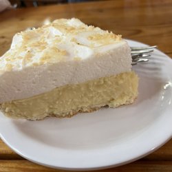 True Lies Ranch Hand Cafe & Steakhouse - Coconut Meringue Pie - very nice end to our meal.