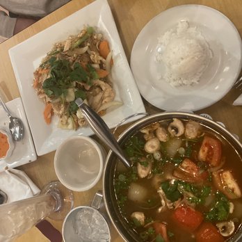 Thai Taste - Tom Yum and rice. - Thai Near Me - Austin, Texas Thai Taste - Tom Yum and rice. - Thai Near Me - Austin, Texas