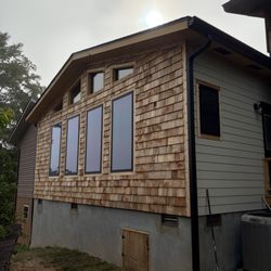 Highlander Building Services - Exterior of a brand new addition here in Franklin, NC