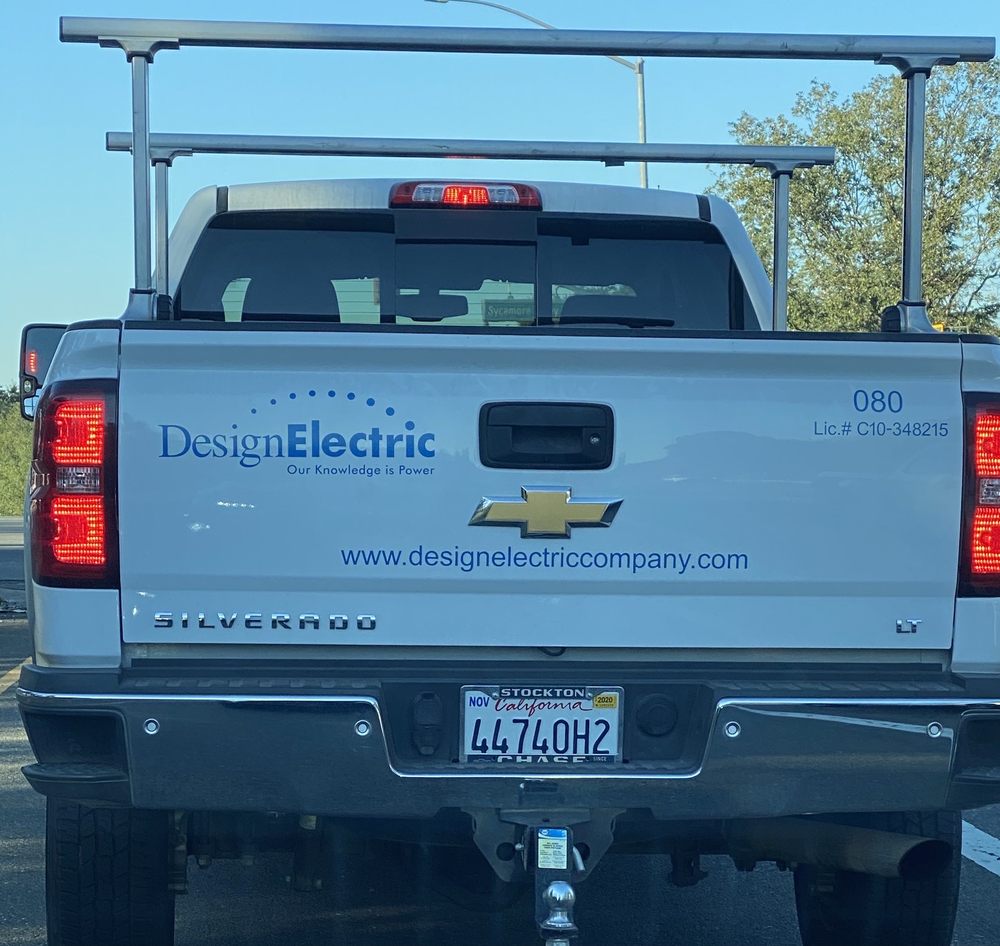Slide of Design Electric