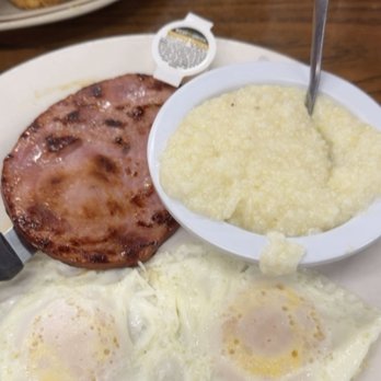 Teresa's Restaurant - Over medium eggs, grits, ham - American Near Me - Bowling Green, Kentucky
