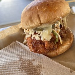 Bird Talk Chicken Garden Grove - Nashville hot sandwich