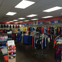 Pegasus Sporting Goods - Inside store you can browse freely between racks