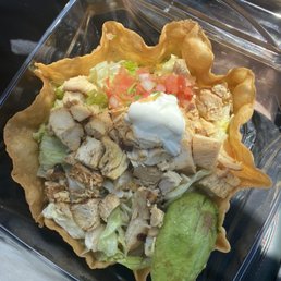 Chicken Tostada