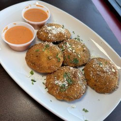 Lucca Wood Fired Grandma Pizza - Fried ravioli