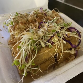 Rangoon Burmese Kitchen - Golden Fried Shan Tofu - Burmese Near Me - Honolulu, Hawaii