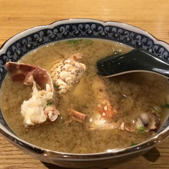 Iki Modern Japanese Cuisine - Miso soup with rest of lobster - Japanese Near Me - Flushing, New York Iki Modern Japanese Cuisine - Miso soup with rest of lobster - Japanese Near Me - Flushing, New York