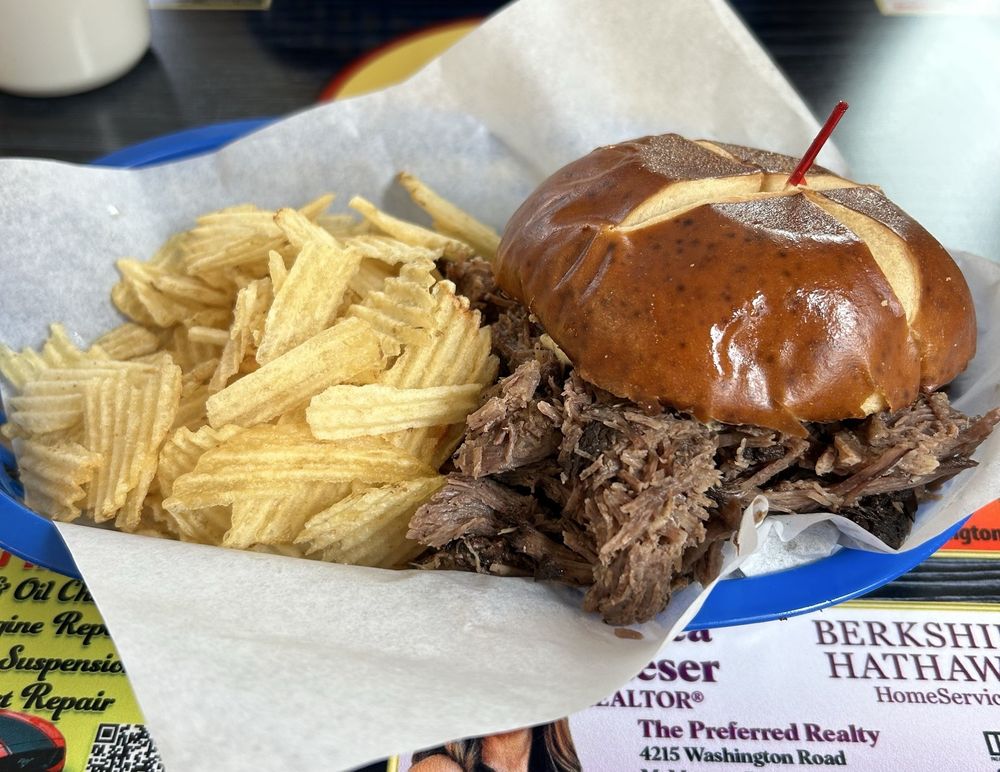 Food from Dog House Diner