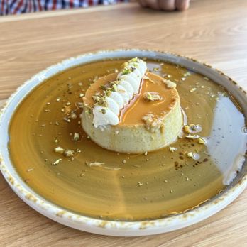 DASHI - caramel matcha flan - Japanese Near Me - San Diego, California DASHI - caramel matcha flan - Japanese Near Me - San Diego, California