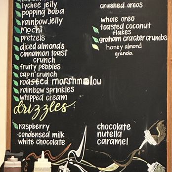 ICICLES - Toppings and drizzles - Ice Cream & Frozen Yogurt Near Me - San Jose, California
