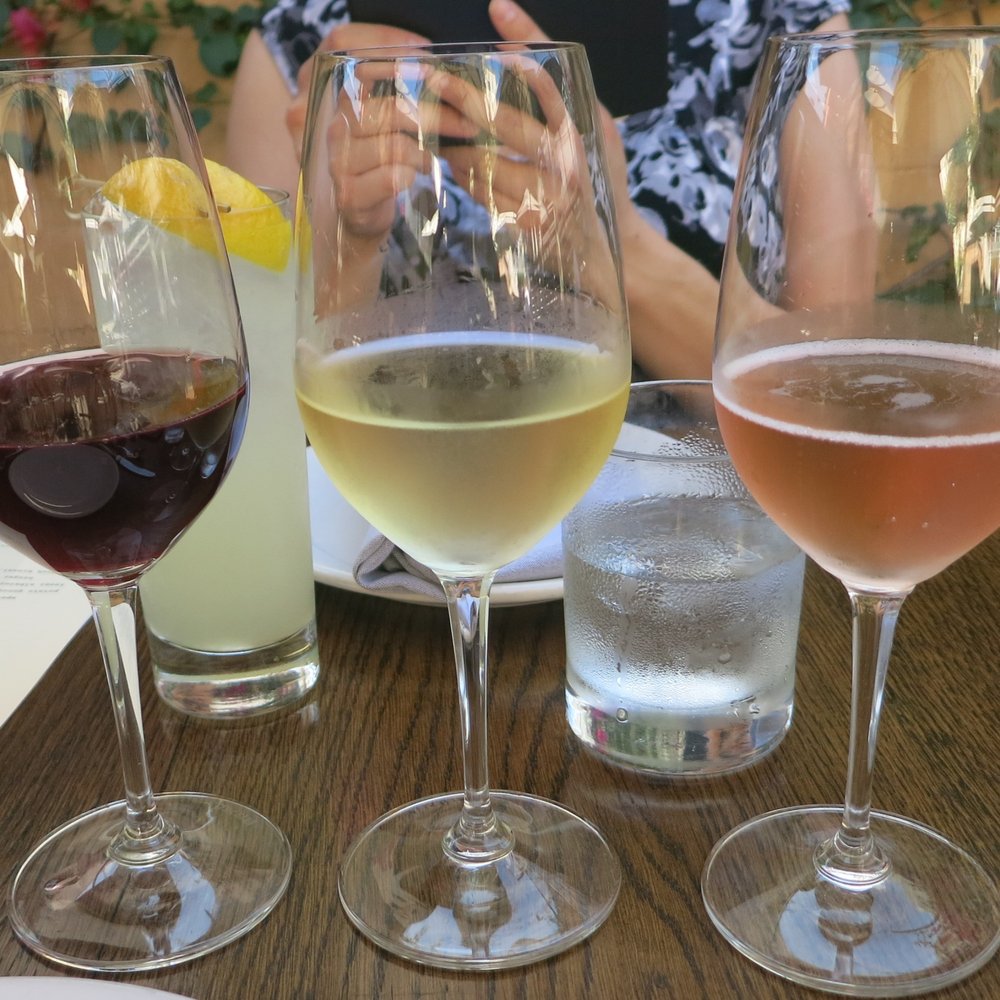 AOC - dineLA wine flight - Cocktail Bars Near Me - Los Angeles, California