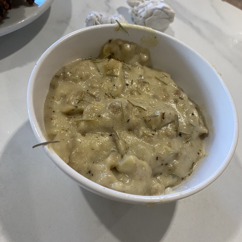 Morning Squeeze - I guess this is the gravy on the side. Super clumpy and lumpy - Breakfast & Brunch Near Me - Phoenix, Arizona Morning Squeeze - I guess this is the gravy on the side. Super clumpy and lumpy - Breakfast & Brunch Near Me - Phoenix, Arizona