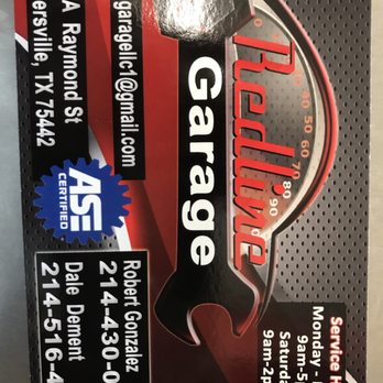 Redline Garage - New location and introducing Dale Dement. - Auto Repair Near Me - Farmersville TX, Texas Redline Garage - New location and introducing Dale Dement. - Auto Repair Near Me - Farmersville TX, Texas