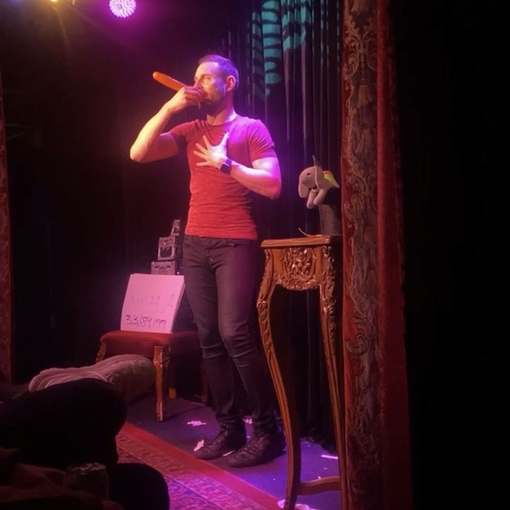 Trickery - Last act of the night! Still have no idea how he performed these magic tricks. - Performing Arts Near Me - Chicago, Illinois Trickery - Last act of the night! Still have no idea how he performed these magic tricks. - Performing Arts Near Me - Chicago, Illinois