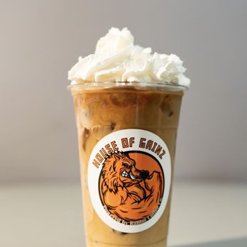 HOG Coffee & Smoothies - Iced white mocha with added whipped cream - Coffee & Tea Near Me - Georgetown, Texas HOG Coffee & Smoothies - Iced white mocha with added whipped cream - Coffee & Tea Near Me - Georgetown, Texas