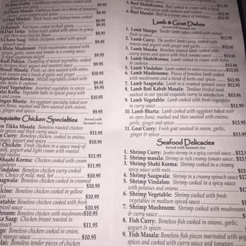 Tandoor Restaurant - Menu3/4 - Indian Near Me - Milwaukee, Wisconsin Tandoor Restaurant - Menu3/4 - Indian Near Me - Milwaukee, Wisconsin