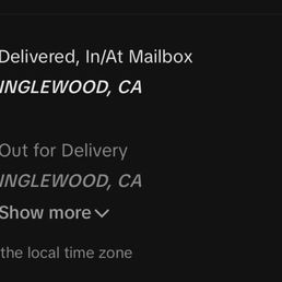 Apparently the notice saying my package was delivered at 11:46am. But the mailman nor the package made an appearance on my camera
